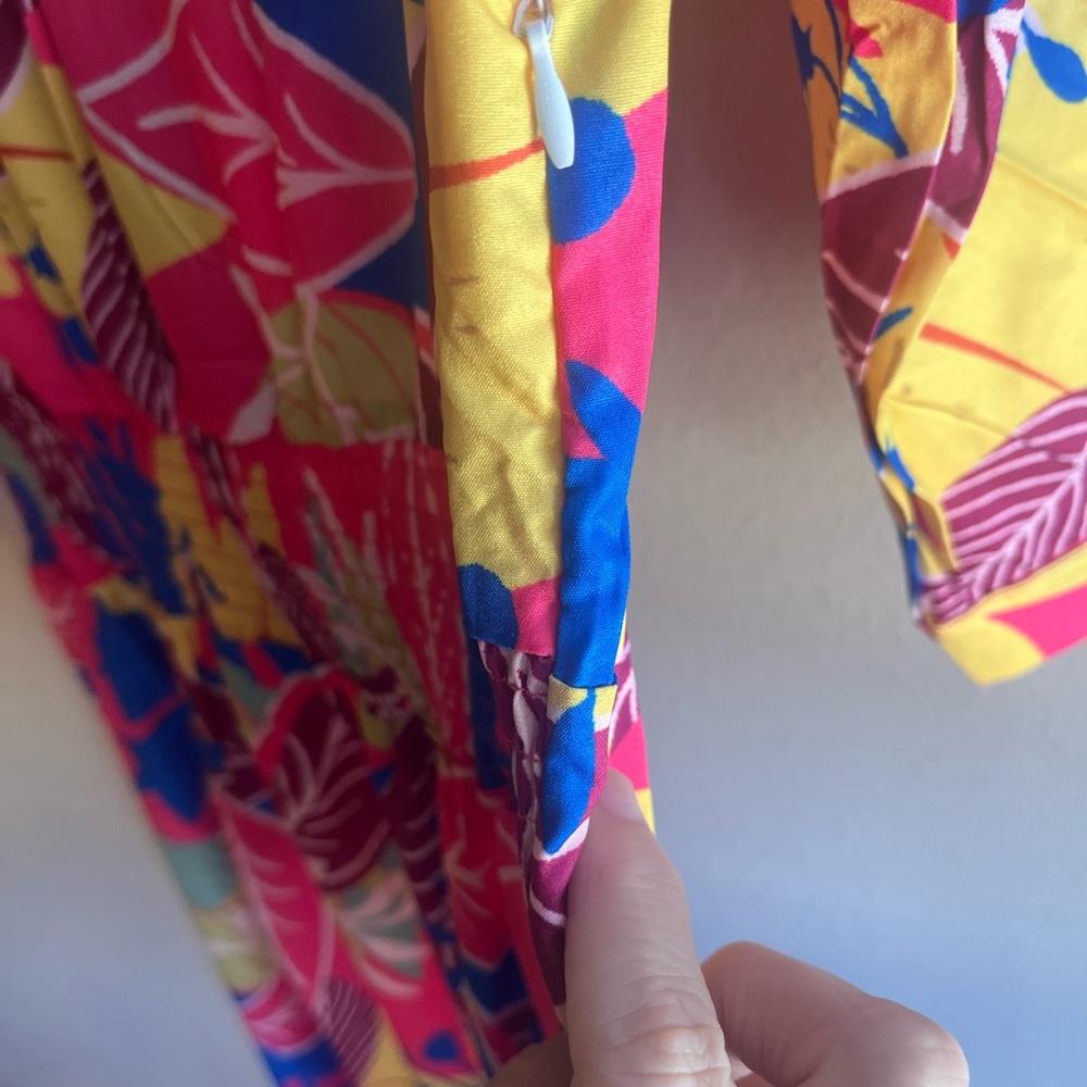 Colorful Floral Maxi Dress - Picture 4 of 6